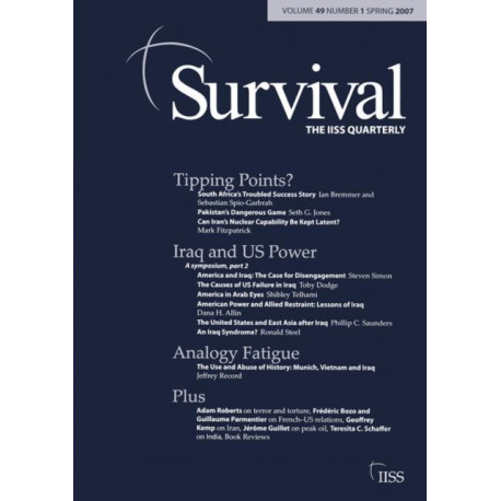Survival 49.1: Survival 49.1, Spring 2007