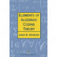 Elements of Algebraic Coding Theory