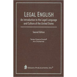 Legal English: An Introduction to the Legal Language and Culture of the United States