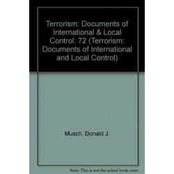 Terrorism: First Series, Volume 72
