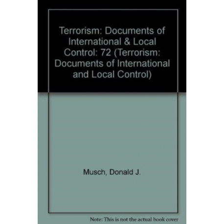 Terrorism: First Series, Volume 72
