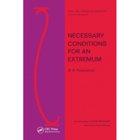 Necessary Conditions for an Extremum