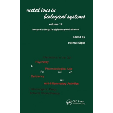 Metal Ions in Biological Systems: Volume 14: Inorganic Drugs in Deficiency and Disease