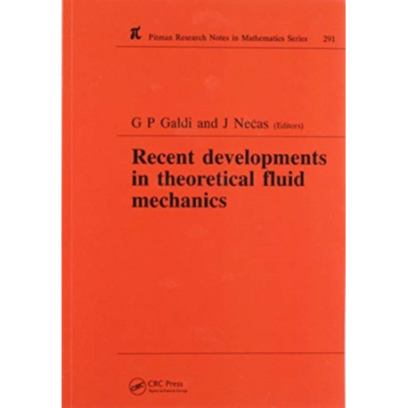 Recent Developments in Theoretical Fluid Mechanics: Winter School, Paseky, 1992