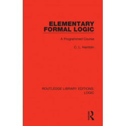 Elementary Formal Logic: A Programmed Course