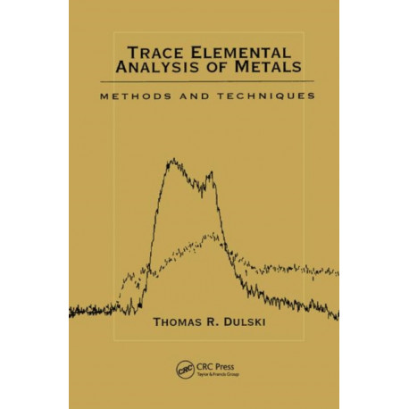 Trace Elemental Analysis of Metals: Methods and Techniques