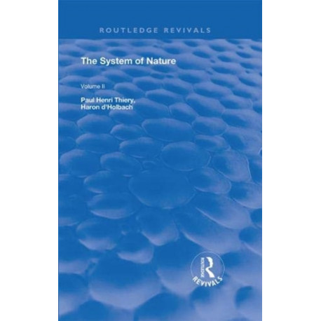 The System of Nature: Volume 2