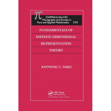 Fundamentals of Infinite Dimensional Representation Theory