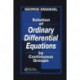 Solution of Ordinary Differential Equations by Continuous Groups