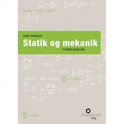 Find formlen - statik og mekanik: Formelsamling