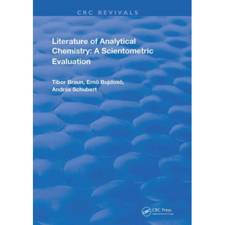Literature Of Analytical Chemistry: A Scientometric Evaluation