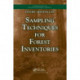 Sampling Techniques for Forest Inventories