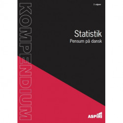 Kompendium i Statistik: Pensum på dansk