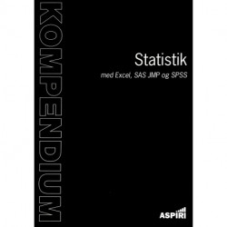Kompendium i Statistik med Excel, SAS JMP og SPSS