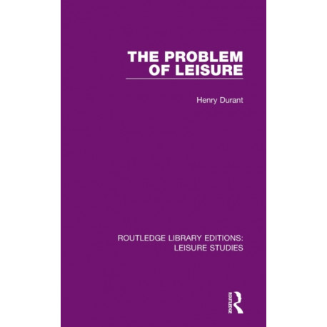 The Problem of Leisure