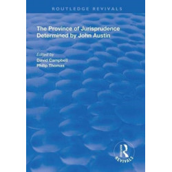 The Province of Jurisprudence Determined by John Austin