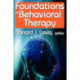 Foundations of Behavioral Therapy