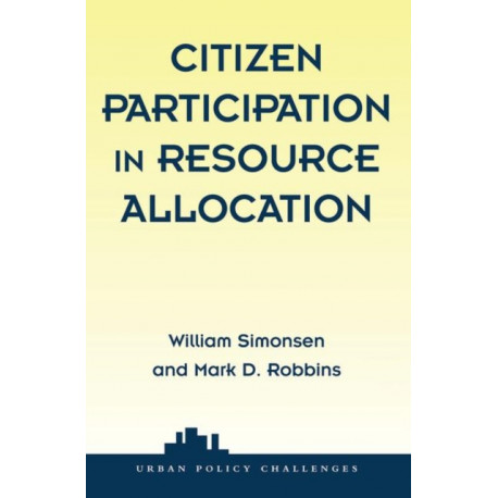 Citizen Participation In Resource Allocation