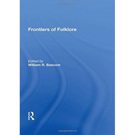 Frontiers Of Folklore