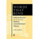 Words That Bind: Judicial Review And The Grounds Of Modern Constitutional Theory