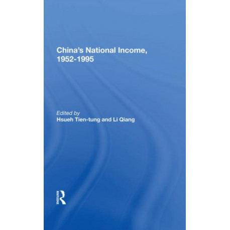 China's National Income, 1952-1995