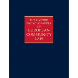 The Oxford Encyclopaedia of European Community Law: Volume III: Competition Law and Policy