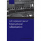 A Common Law of International Adjudication