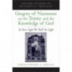 Gregory of Nazianzus on the Trinity and the Knowledge of God: In Your Light We Shall See Light