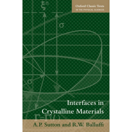 Interfaces in Crystalline Materials