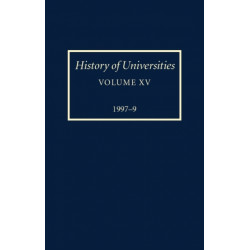 History of Universities: Volume XV: 1997-1999