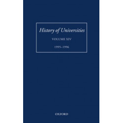 History of Universities: Volume XIV: 1995-1996