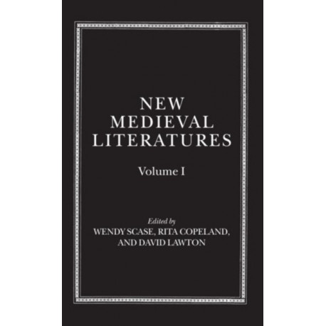 New Medieval Literatures: Volume I