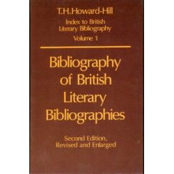 Bibliography of British Literary Bibliographies