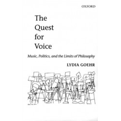 The Quest for Voice: On Music, Politics, and the Limits of Philosophy