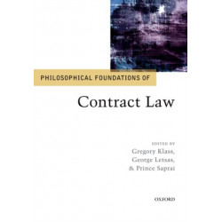 Philosophical Foundations of Contract Law