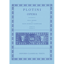 Plotinus III. Ennead VI