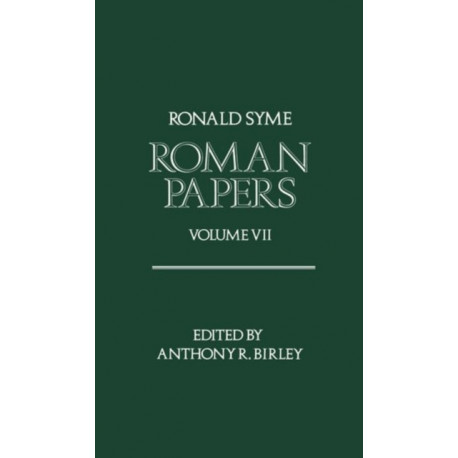 Roman Papers Volume VII