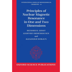 Principles of Nuclear Magnetic Resonance in One and Two Dimensions