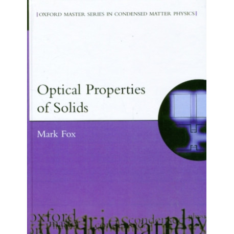 Optical Properties of Solids