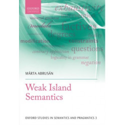 Weak Island Semantics