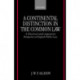 A Continental Distinction in the Common Law: A Historical and Comparative Perspective on English Public Law