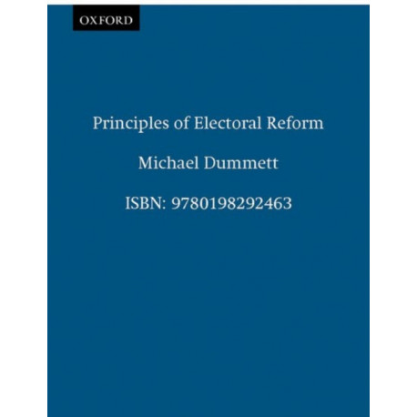 Principles of Electoral Reform