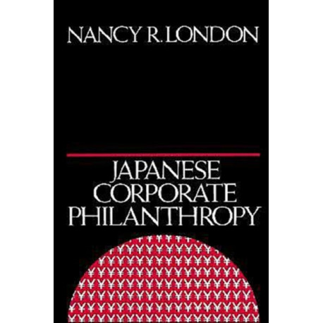 Japanese Corporate Philanthropy