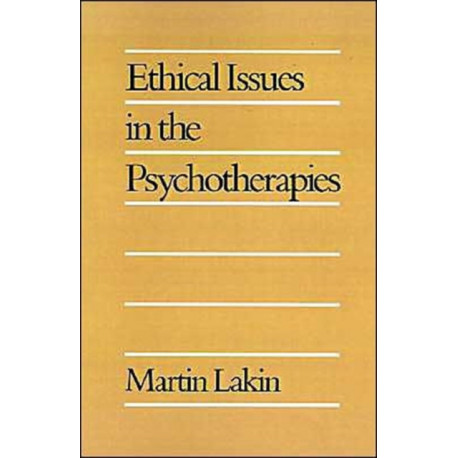 Ethical Issues in the Psychotherapies