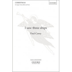 I saw three ships