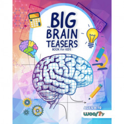 The Big Brain Teasers Book for Kids: Logic Puzzles, Hidden Pictures, Math Games, and More Brain Teasers for Kids (Find hidden pictures, Math brain teasers, Brain teaser puzzle games)