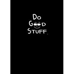 Do Good Stuff: Journal (Black Cover)