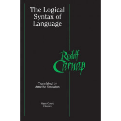 The Logical Syntax of Language