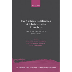The Austrian Codification of Administrative Procedure: Diffusion and Oblivion (1920-1970)