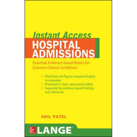 LANGE Instant Access Hospital Admissions